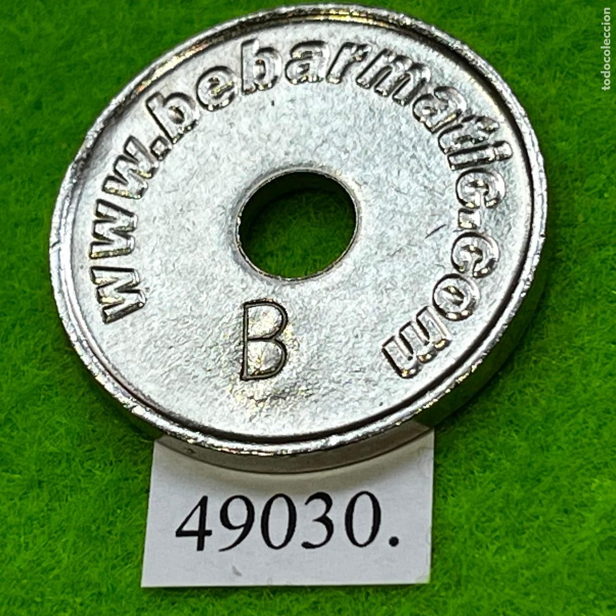 Monedas locales: Ficha Alemania Parkfl&auml;chenmarke o Parksystem-Jet&oacute;n, Bebarmatic, parking, aparcamiento, Token, jet&oacute;n