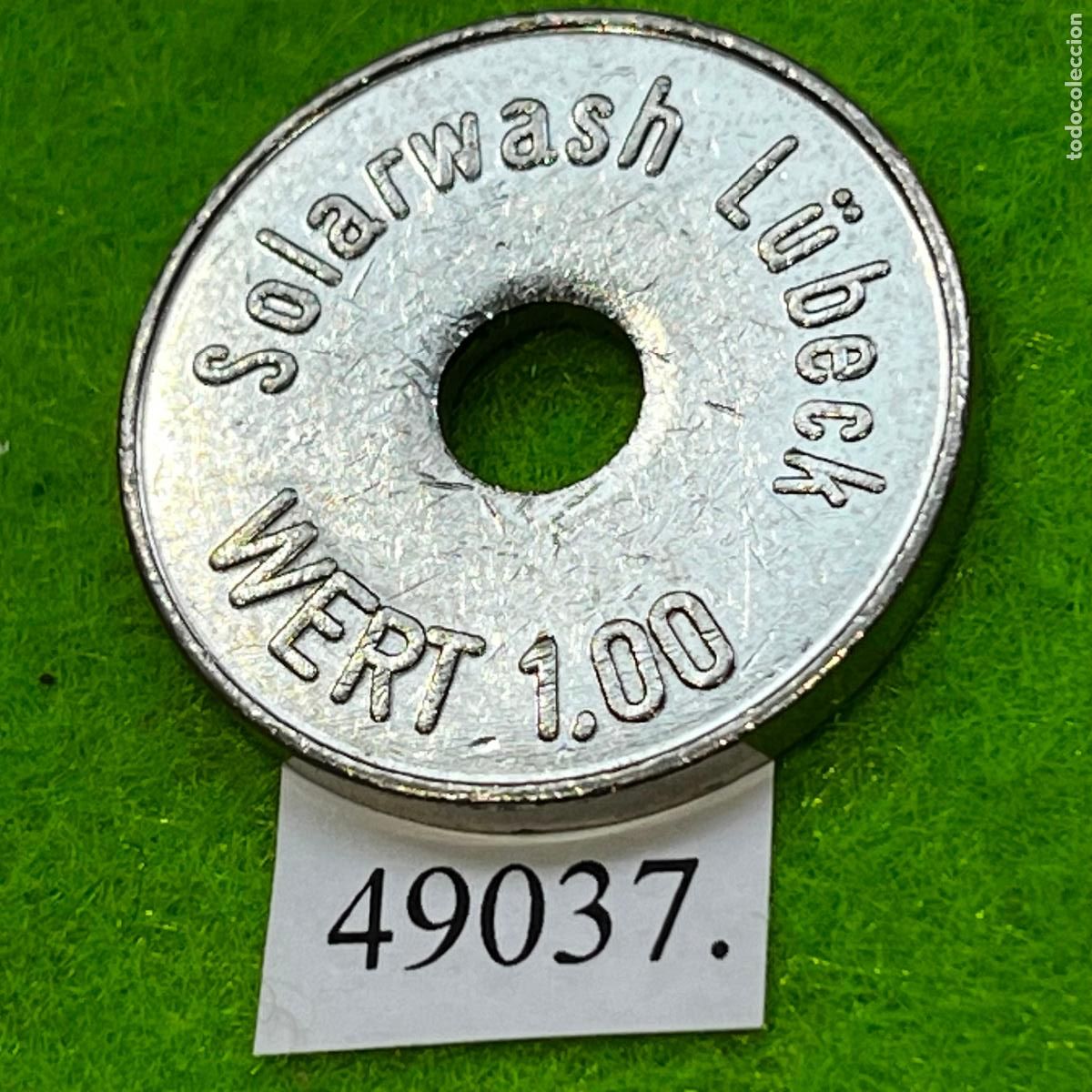 Monedas locales: Ficha Alemania Solarwash (Wert 1.00, autolavado, carwash, Token, jet&oacute;n