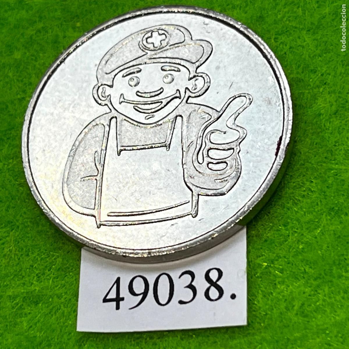 Monedas locales: Ficha Suiza, Oberwil, Delli's Softcarwash, autolavado, carwash, Token, jet&oacute;n