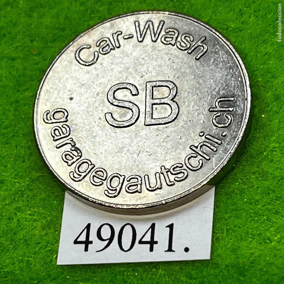 Monedas locales: Ficha Suiza, Car-Wash, SB, Selbstbedienung garagegautschi.ch, autolavado, carwash, Token, jet&oacute;n