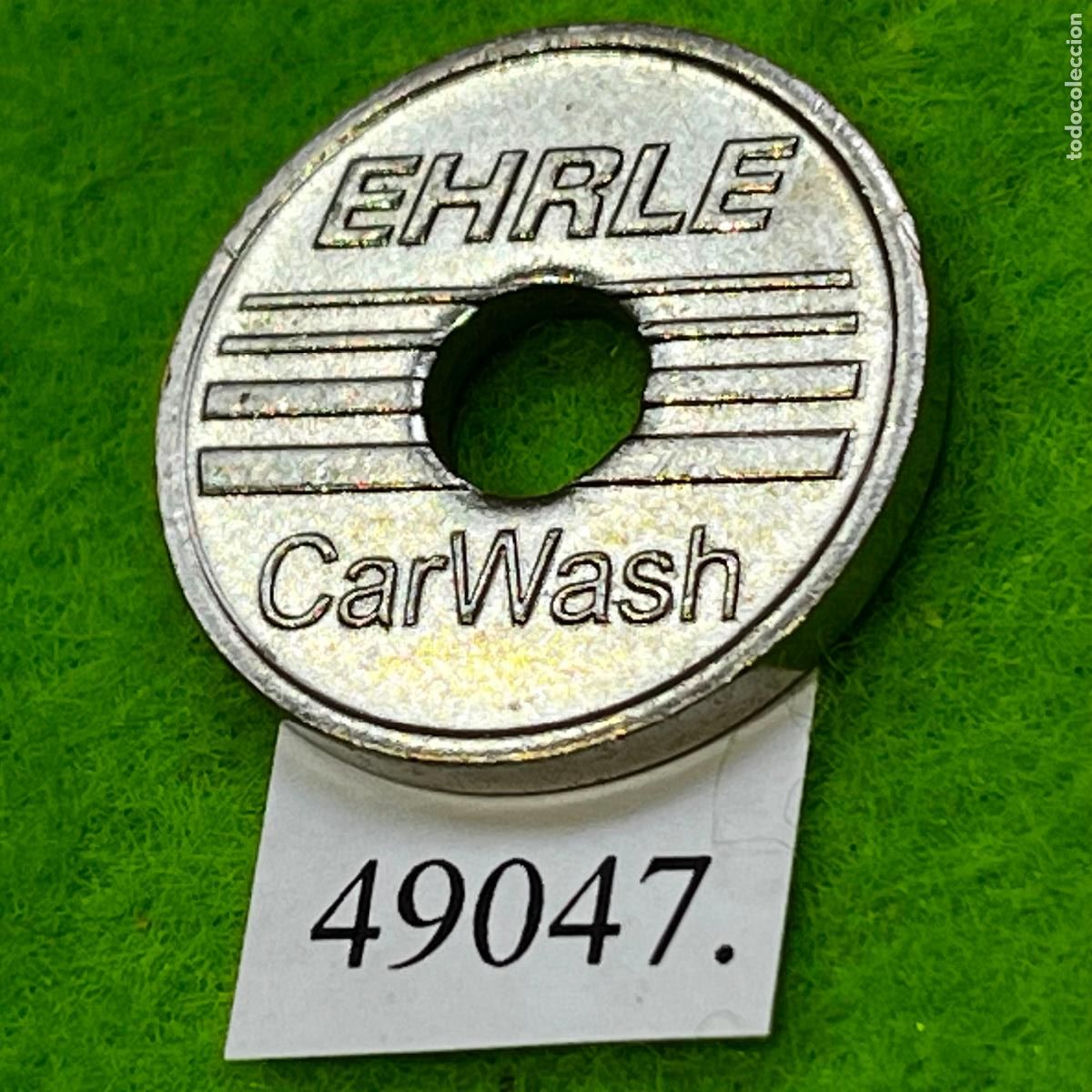 Monedas locales: Ficha Alemania, Ehrle 1, carwash, autolavado, token, jeton