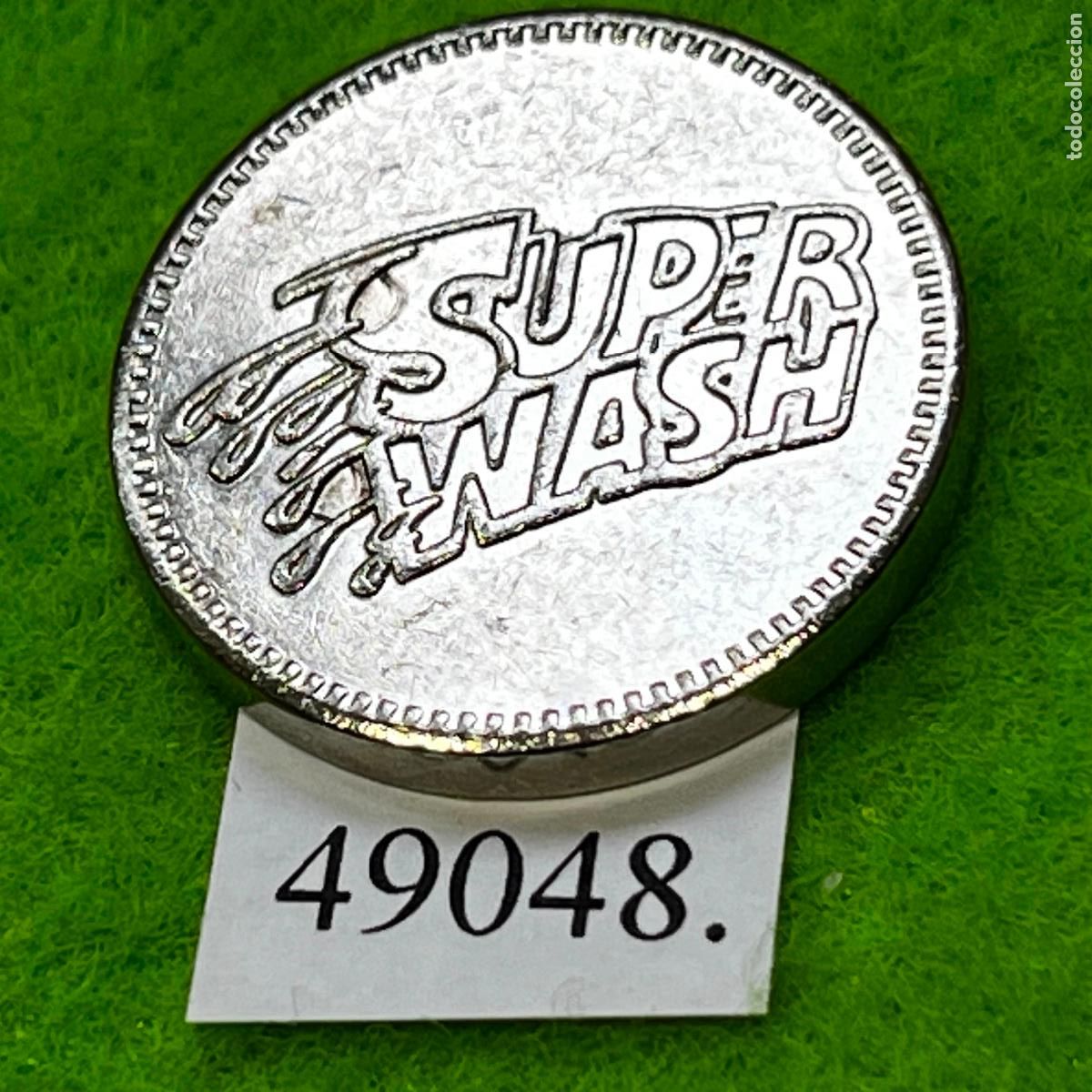 Monedas locales: Ficha Alemania, SUPER WASH, carwash, autolavado, token, jeton
