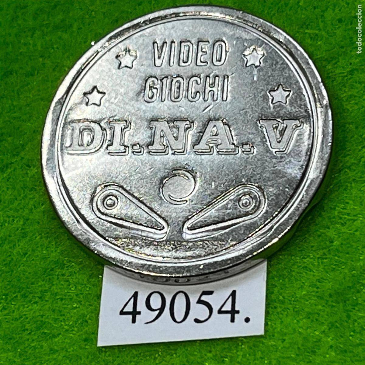 Monedas locales: Ficha Italia, VIDEO GIOCHI / DI.NA.V, juegos recreativos, pinball, arcade, videojuegos, token, jeton