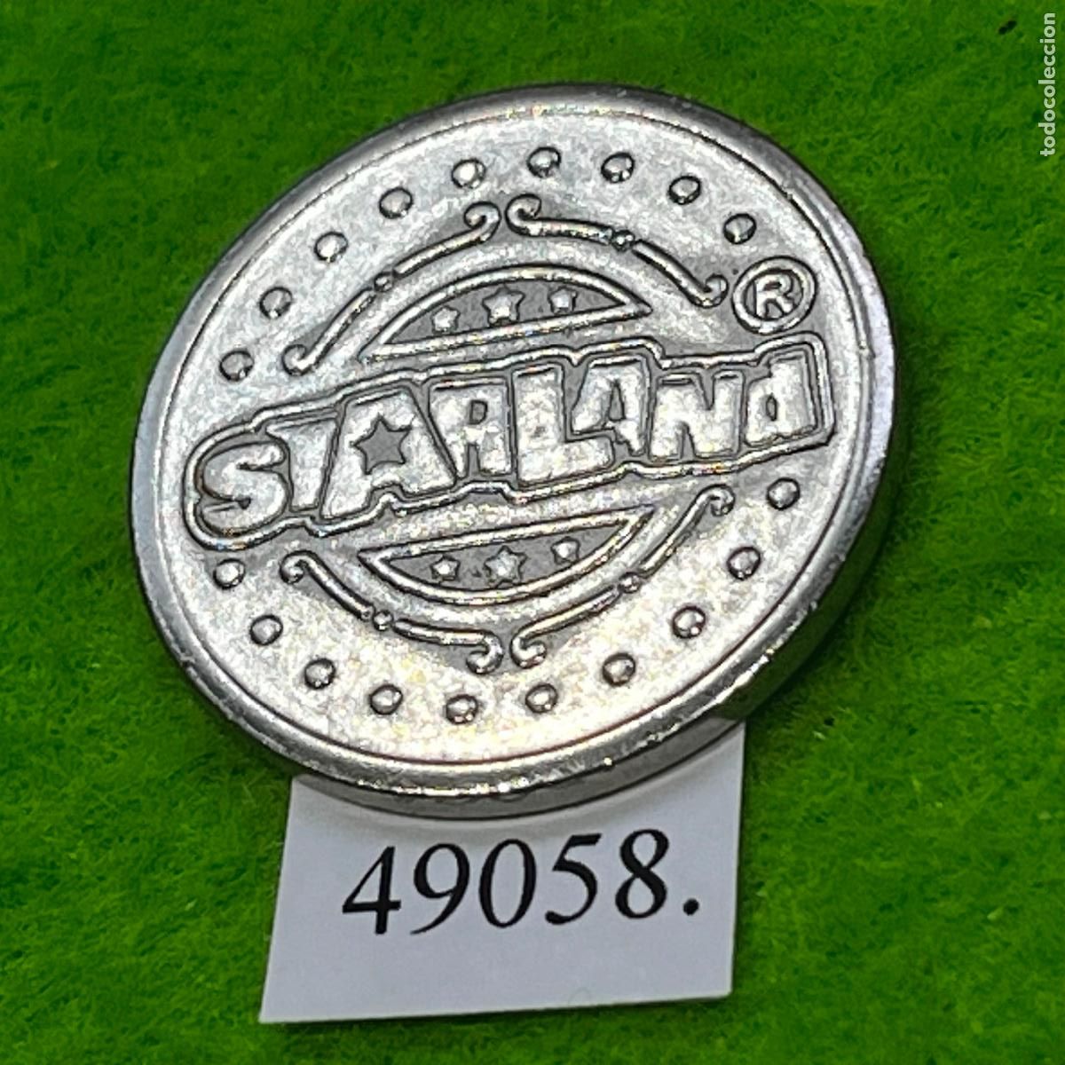 Monedas locales: Ficha Serbia, Starland, juegos recreativos, arcade token, jeton