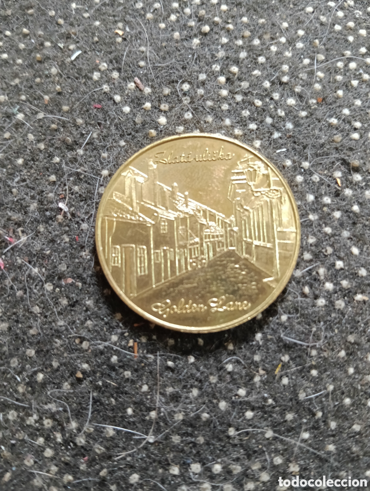 Monedas locales: Rep&uacute;blica Checa dedicada a Franz Kafka y al Callej&oacute;n de Oro (Zlat&aacute; ulička / Golden Lane) del Castill