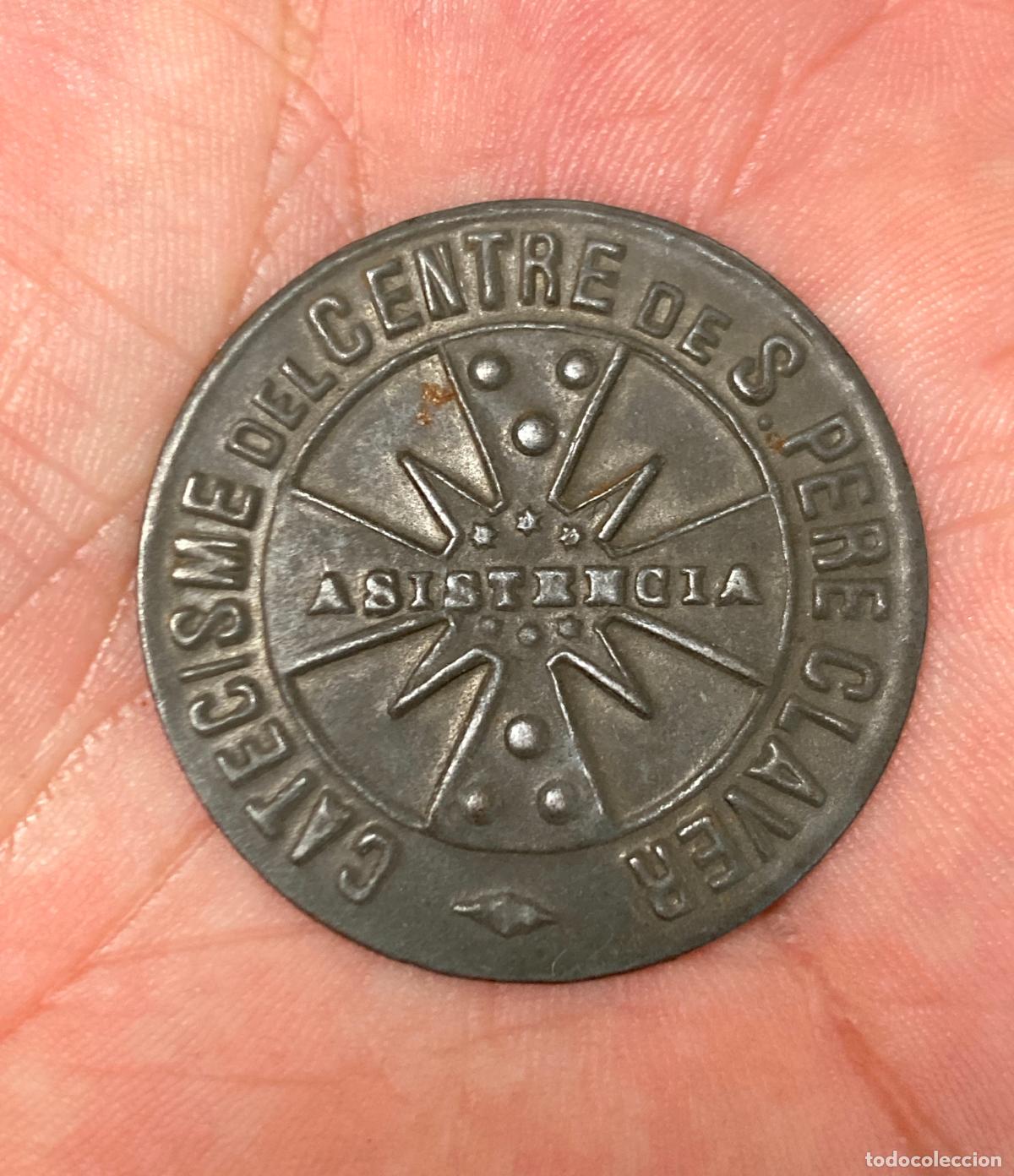 Monedas locales: FICHA ASISTENCIA CATECISME DEL CENTRE DE S. PERE CLAVER