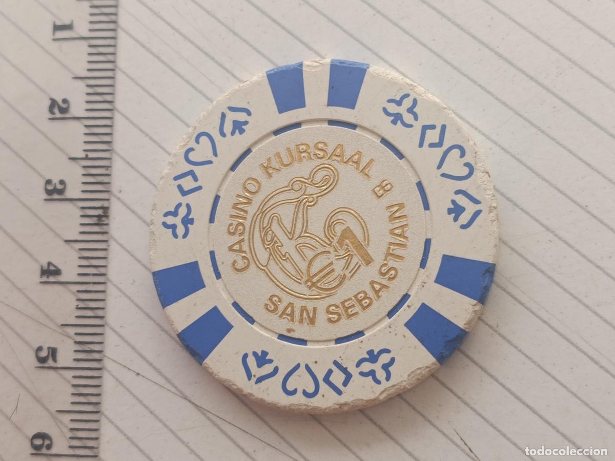 Monedas locales: Ficha Casino Kursaal San Sebasti&aacute;n