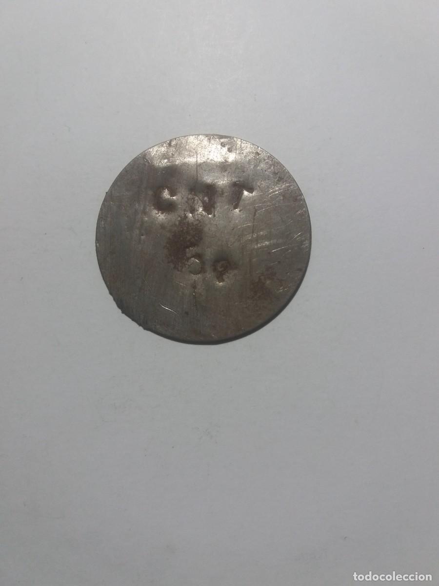 Monedas locales: Ficha Cooperativa 5 P.Comit&eacute; Enlace C.N.T.