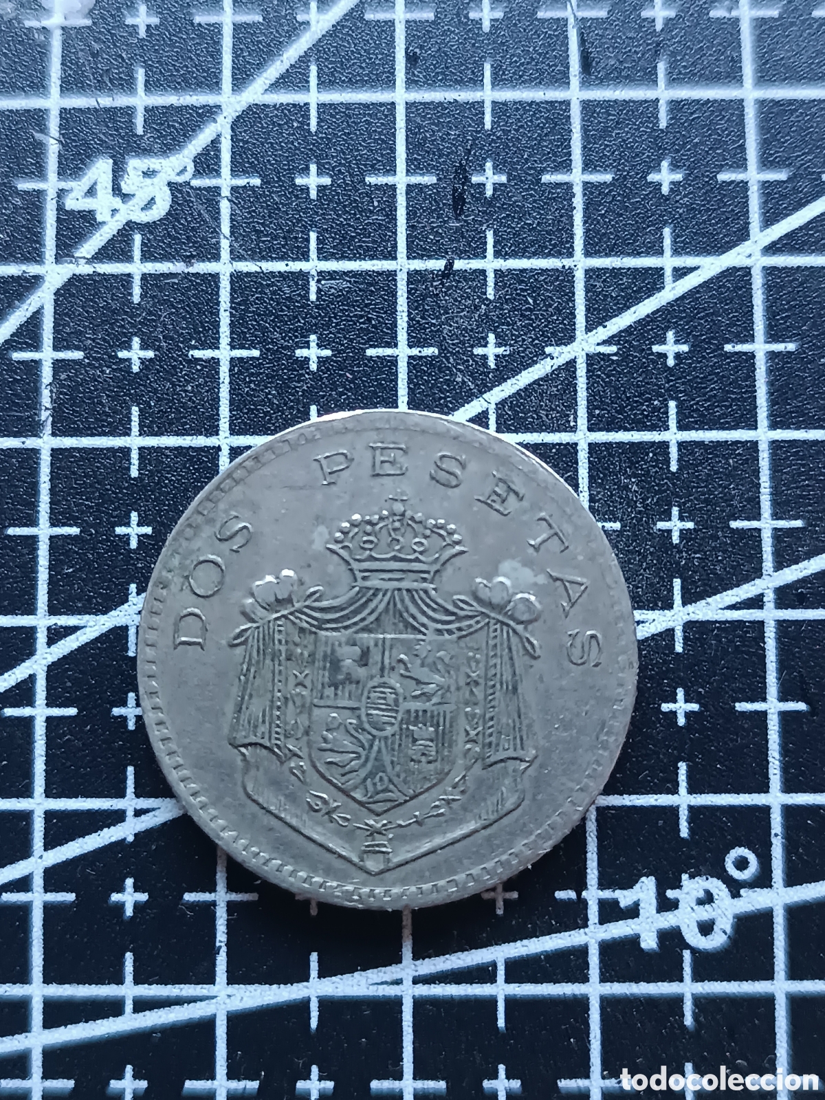 Monedas locales: Ficha casino DOS PESETAS CF