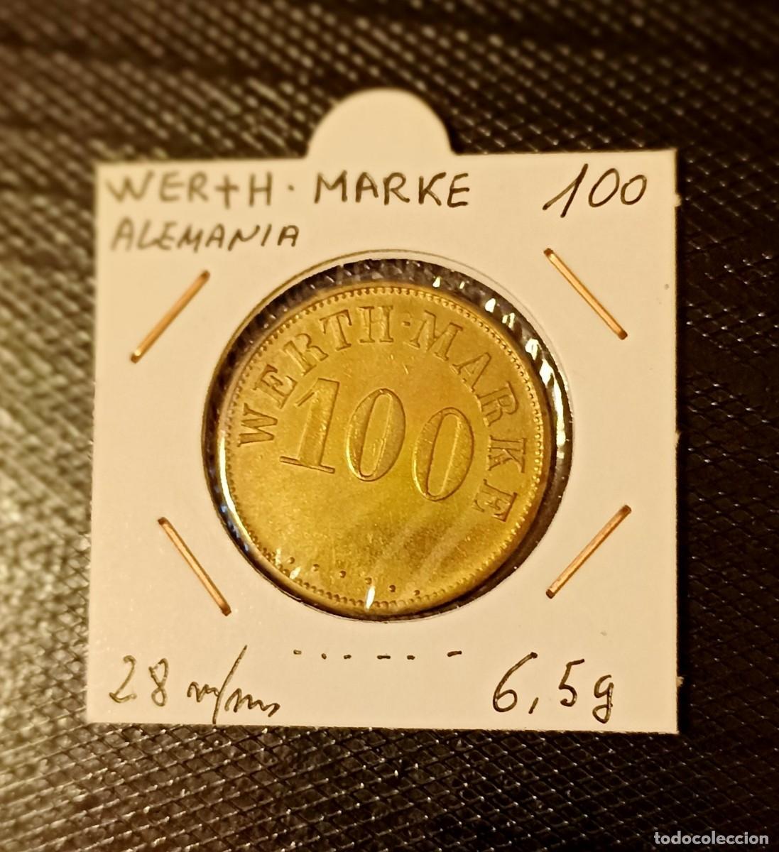 Monedas locales: FICHAS ALEMANIA WERTH MARKE - Foto 2