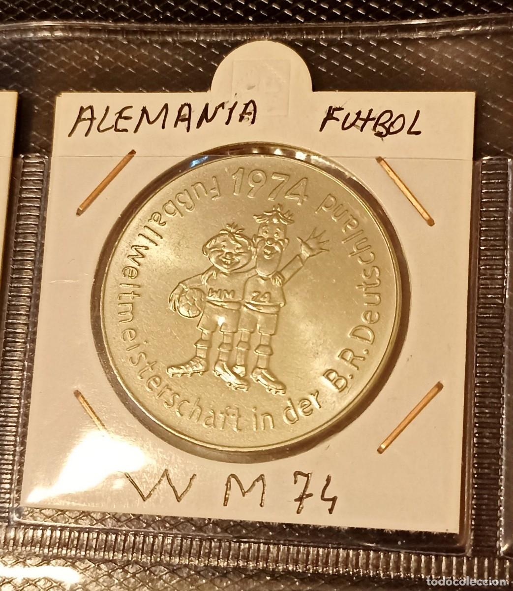 Monedas locales: 5 FICHAS FIFA WORLD CUP 1974