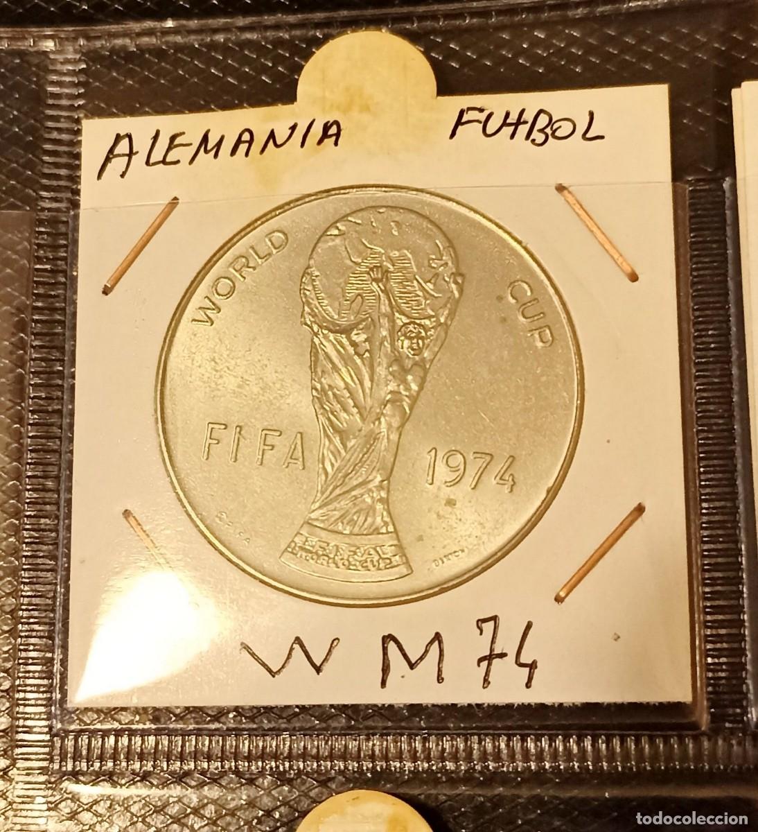 Monedas locales: 5 FICHAS FIFA WORLD CUP 1974 - Foto 3