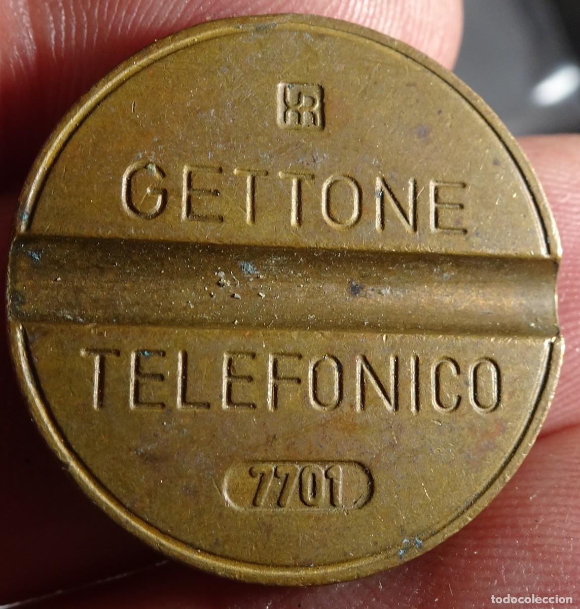 Monedas locales: MONEDA TOKEN, GETTONE TELEF&Oacute;NICO , VER FOTOS