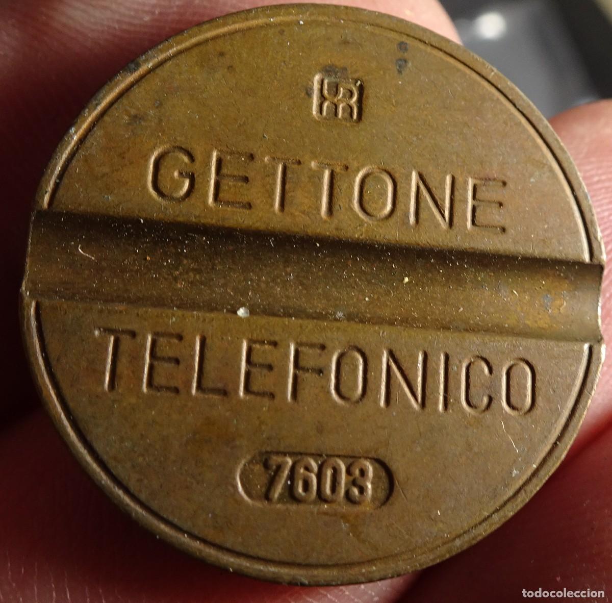 Monedas locales: MONEDA TOKEN, GETTONE TELEF&Oacute;NICO , VER FOTOS