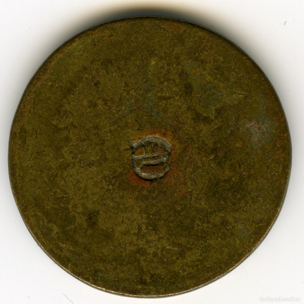 Monedas locales: FICHA COMERCIAL CATALANA &middot; CONTRAMARCADA CON UNA BALANZA &middot; ANEP&Iacute;GRAFA Y UNIFAZ &middot; 32,50 mm #C9597