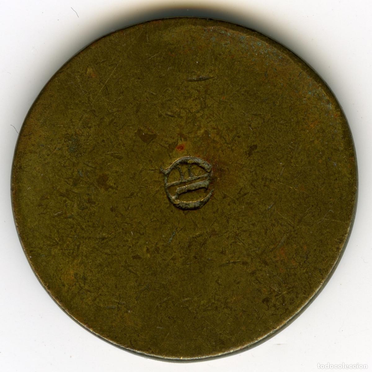 Monedas locales: FICHA COMERCIAL CATALANA CONTRAMARCADA &middot; (QUIZ&Aacute;) CAFE TARRACO &middot; ANEP&Iacute;GRAFA Y UNIFAZ &middot; 27,5 mm #C9596