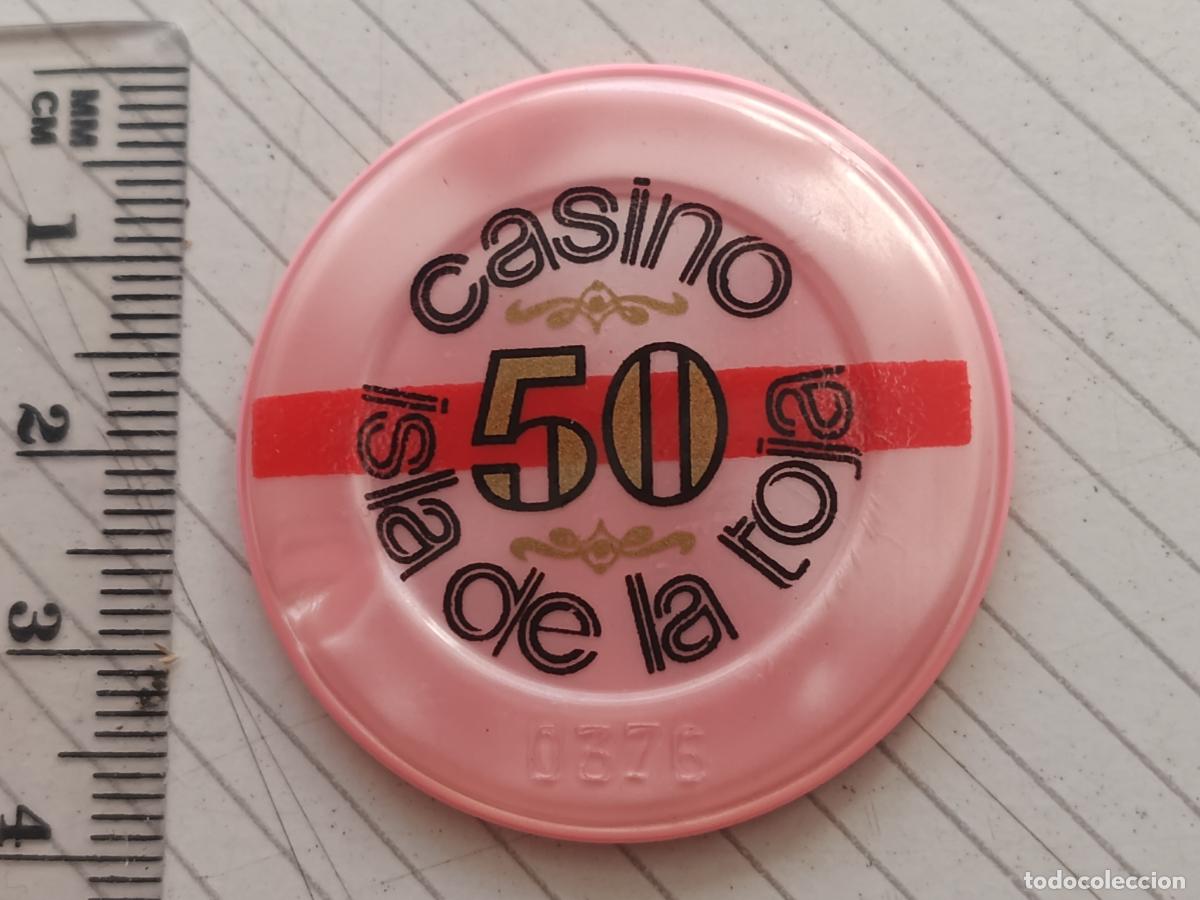 Monedas locales: Ficha casino de la Toja 50 pesetas