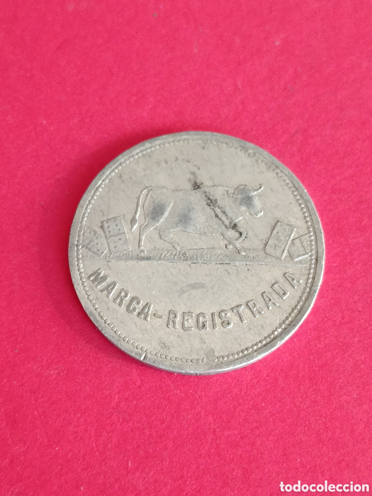 Monedas locales: FICHA/JET&Oacute;N/ TOKEN. FICHA PUBLICITARIA DE ARTURO VILLAR. VALENCIA. RRR.