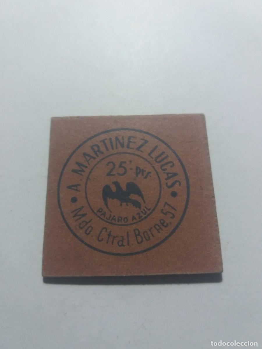 Monedas locales: Ficha Cooperativa 25 Pts. A.Martinez Lucas Borne,57 Barcelona