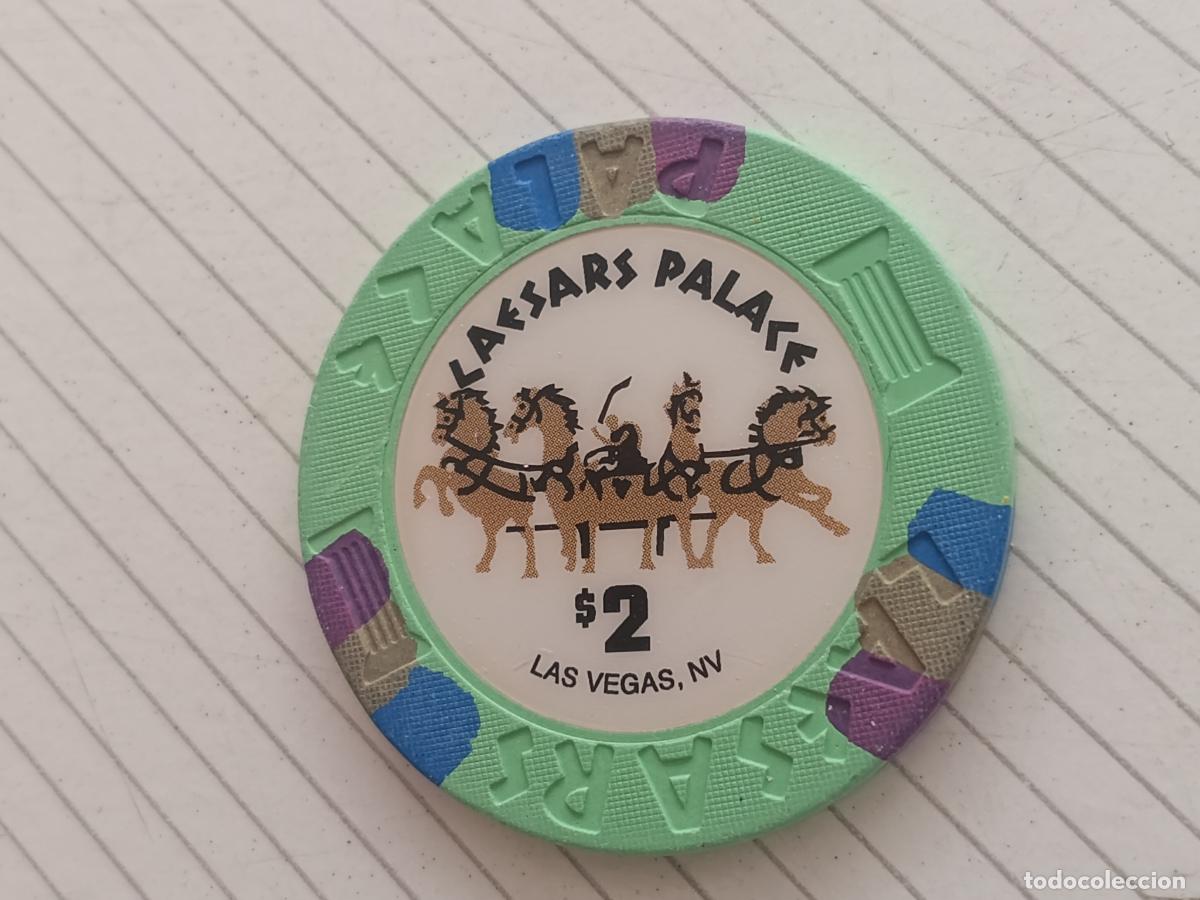 Monedas locales: Casino Caesars Palace Ficha de 1 dollar. Las Vegas, Estados Unidos