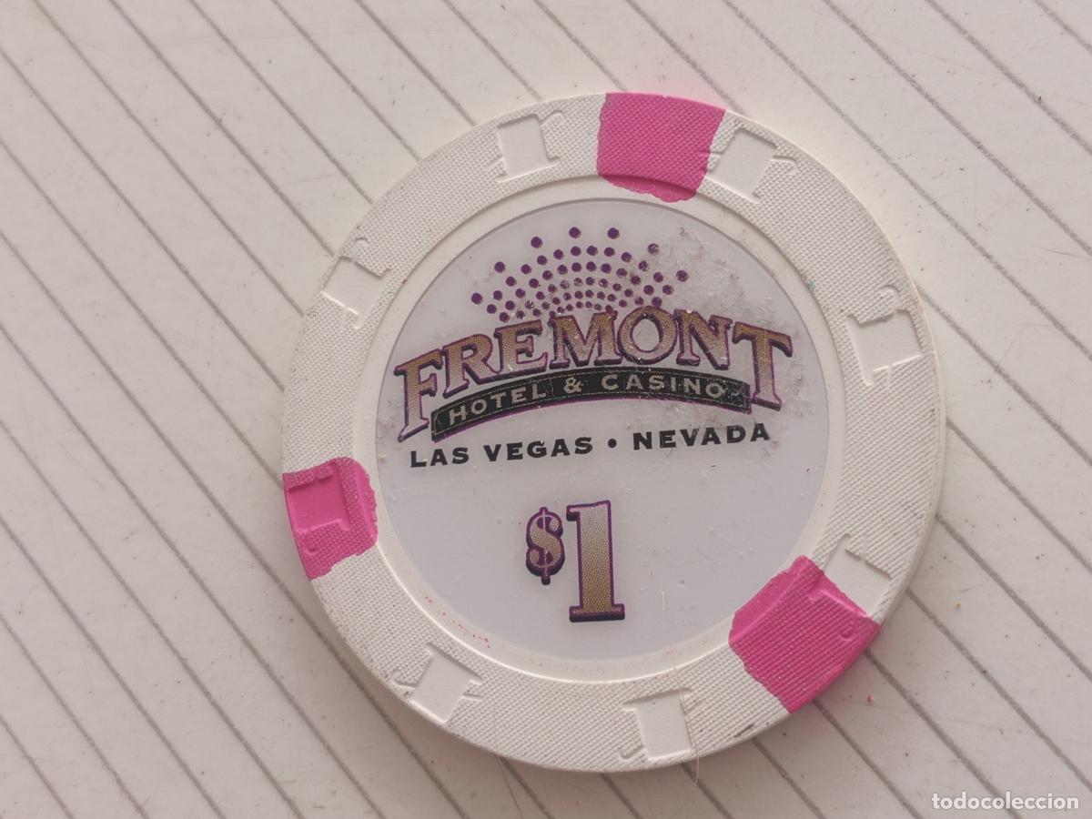 Monedas locales: Casino Fremont. Ficha de 1 dollar. Las Vegas, Estados Unidos