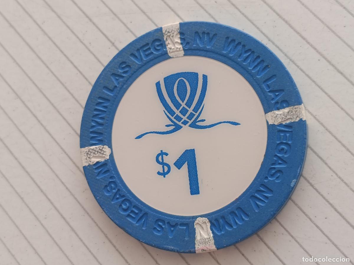 Monedas locales: Casino Wynn. Ficha de 1 dollar. Las Vegas, Estados Unidos
