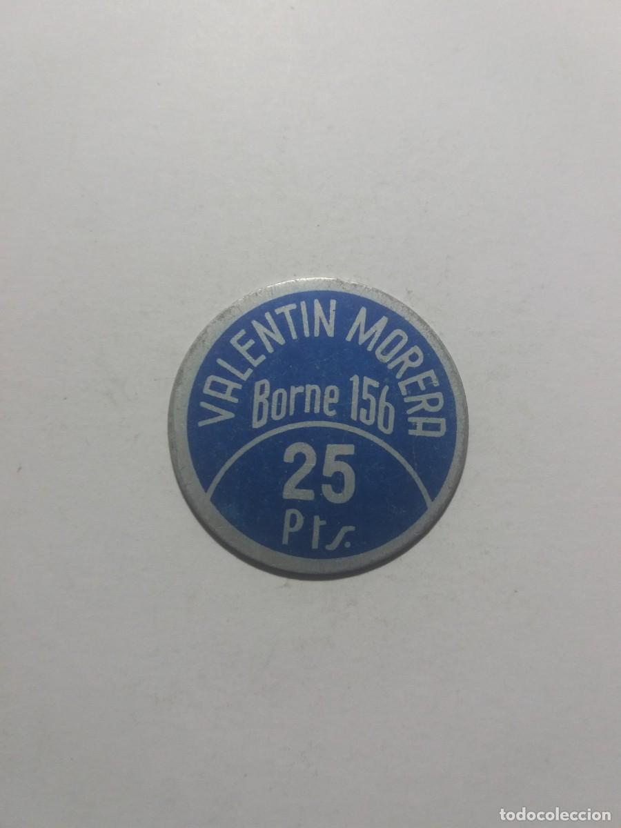 Monedas locales: Ficha Cooperativa 25 Pts. VALENTIN MORERA Borne, 156