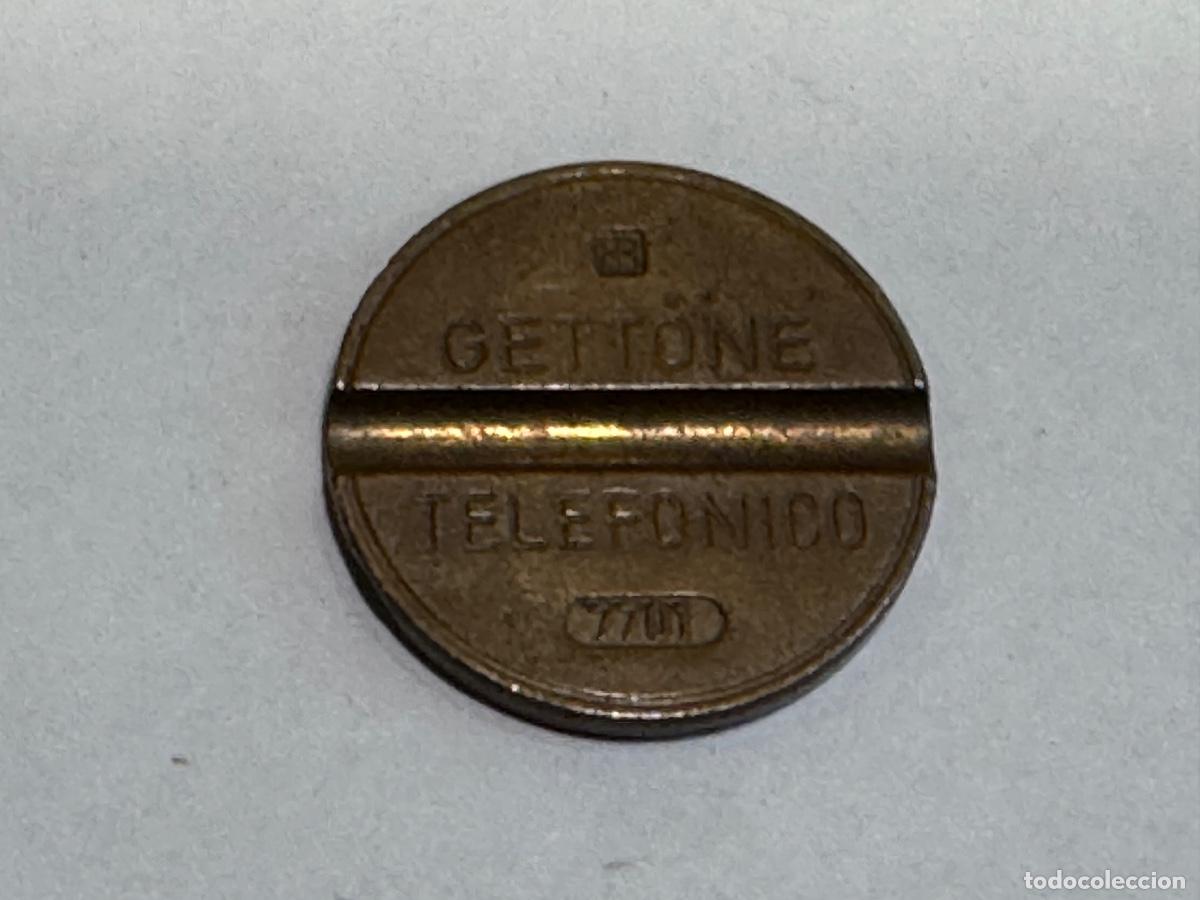 Monedas locales: MONEDA PARA TEL&Eacute;FONO GETTONE ORIGINAL DE &Eacute;POCA / COMPRA MIN&Iacute;MA 5 &euro;
