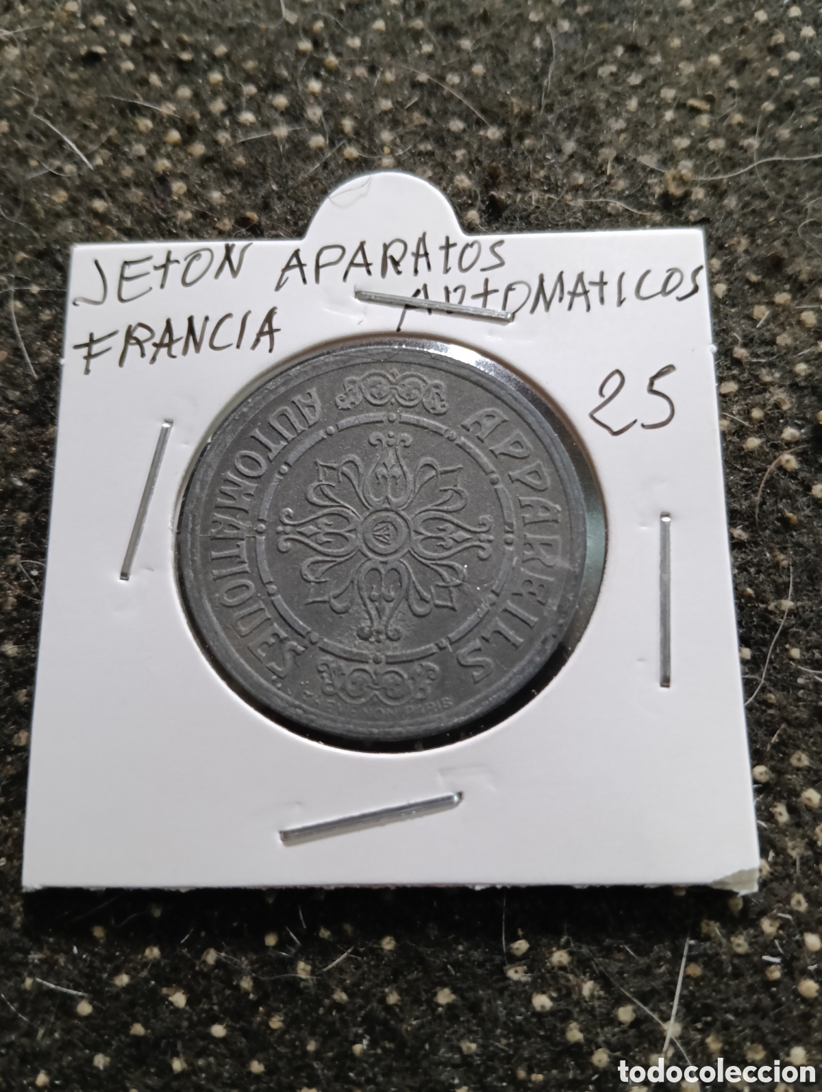 Monedas locales: Token o Jeton Francia aparatos autom&aacute;ticos