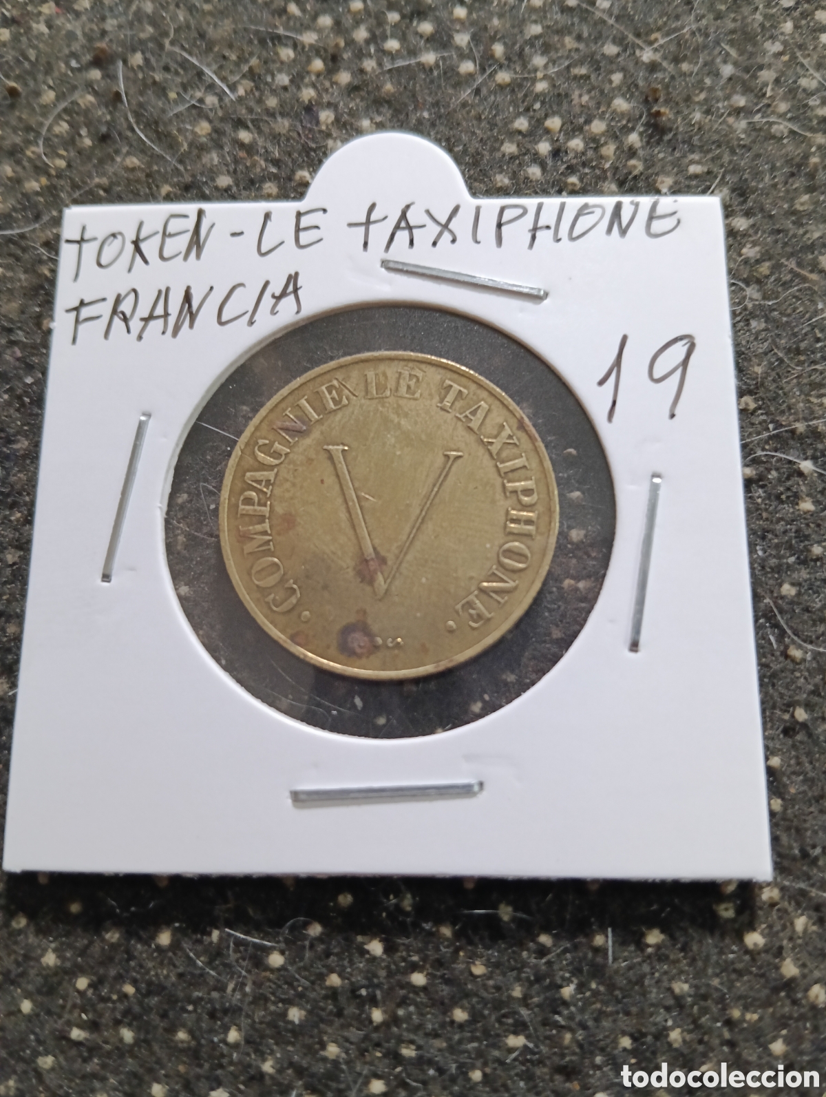 Monedas locales: Token o Jeton Francia Le Taxiphone