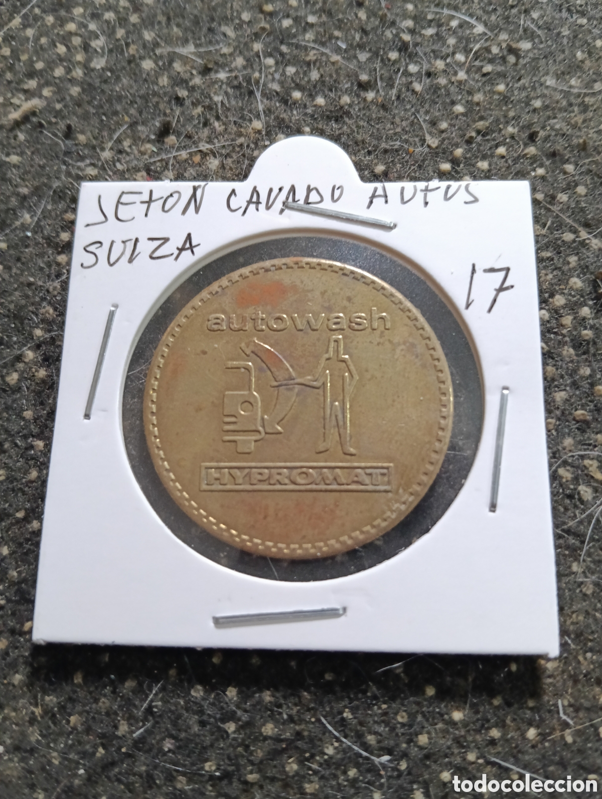 Monedas locales: Token o Jeton Lavado de Autos Suiza