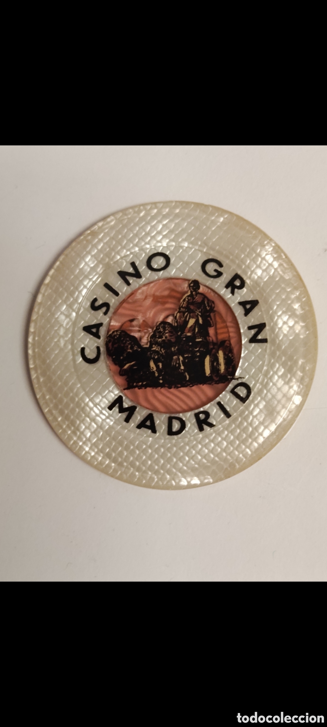 Monedas locales: Ficha casino gran Madrid 500 - Foto 2