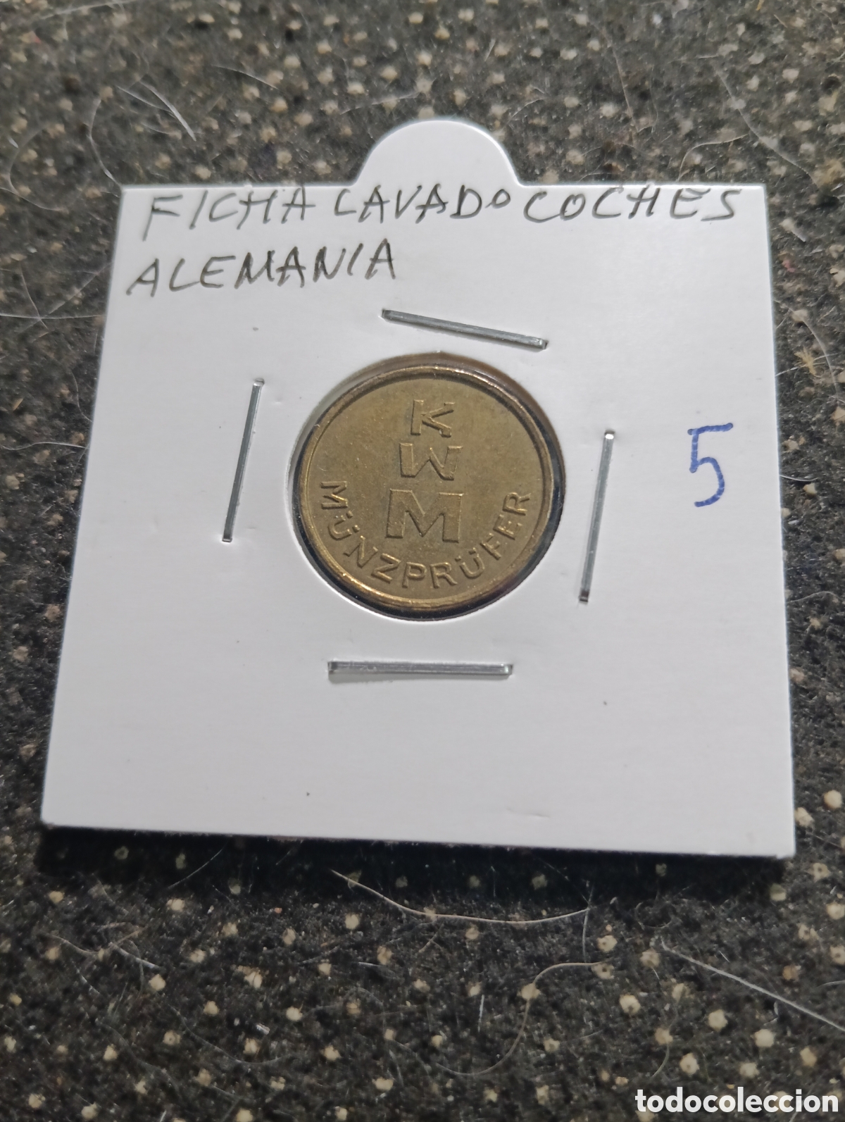 Monedas locales: Token o Jeton de Lavado de coches Alemania