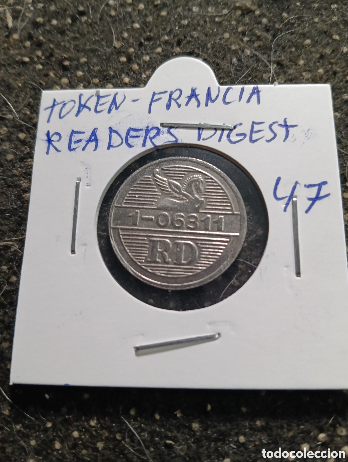 Monedas locales: Token o Jeton Francia Readers Digest