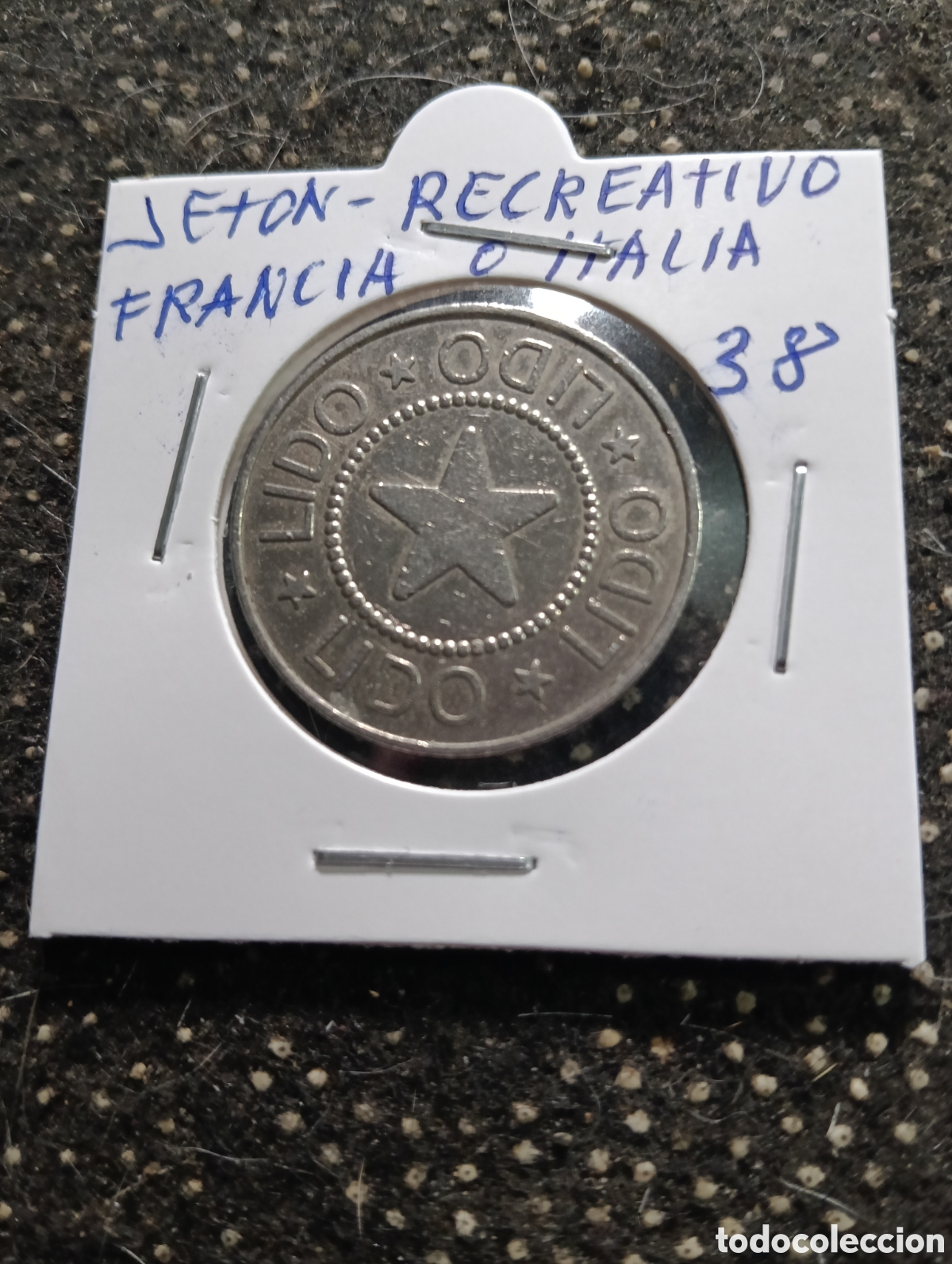 Monedas locales: Token o Jeton Francia o Italia Recreativos