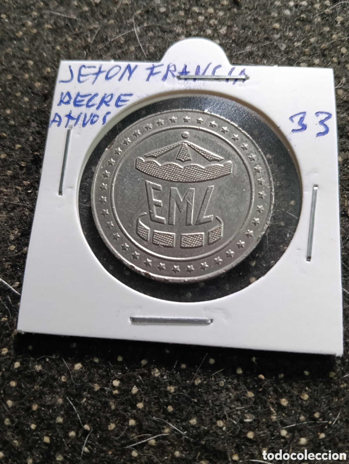 Monedas locales: Token o Jeton Francia Fichas Recreativas