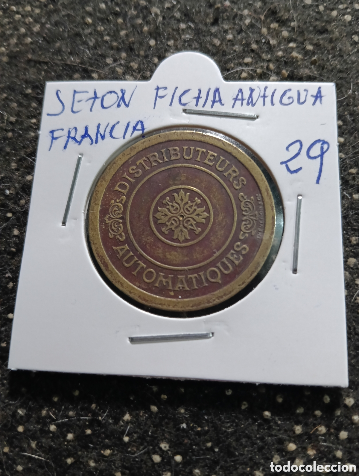 Monedas locales: Token o Jeton Francia Distribuciones Automaticas