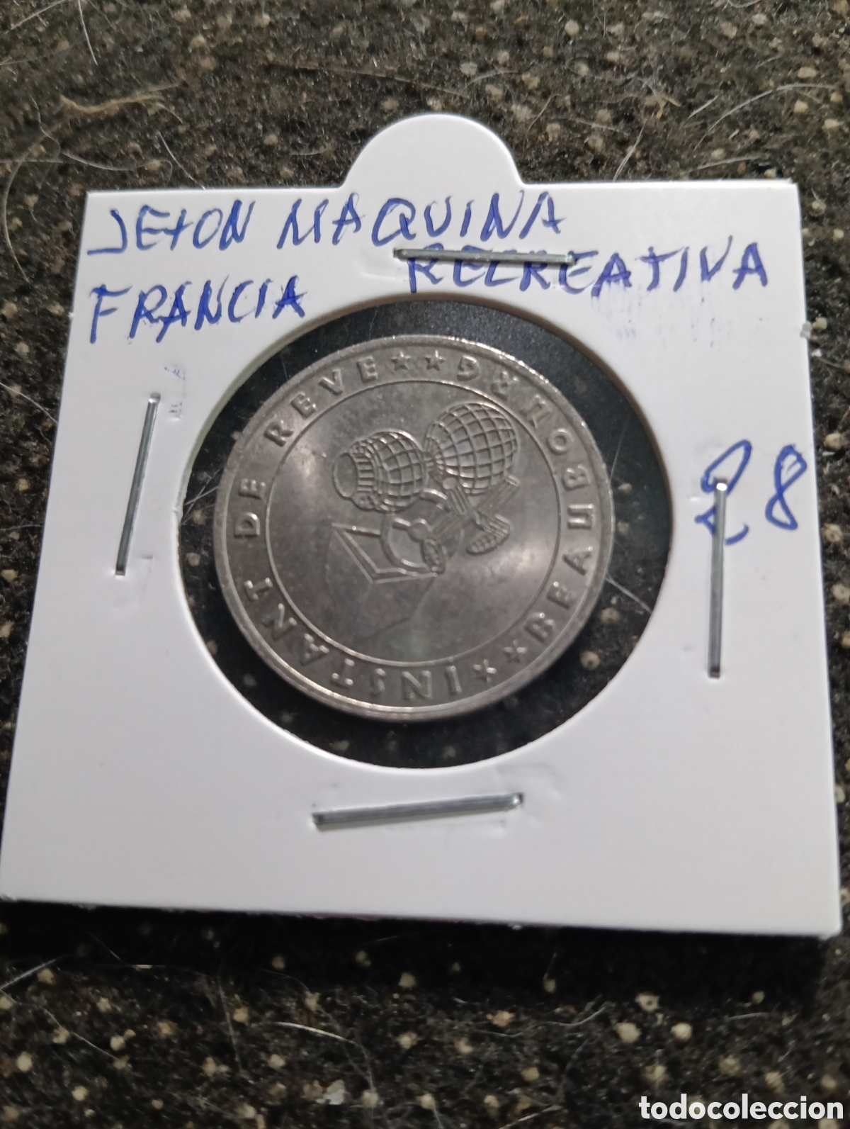 Monedas locales: Token o Jeton Francia fichas Recreativas y Automaticas
