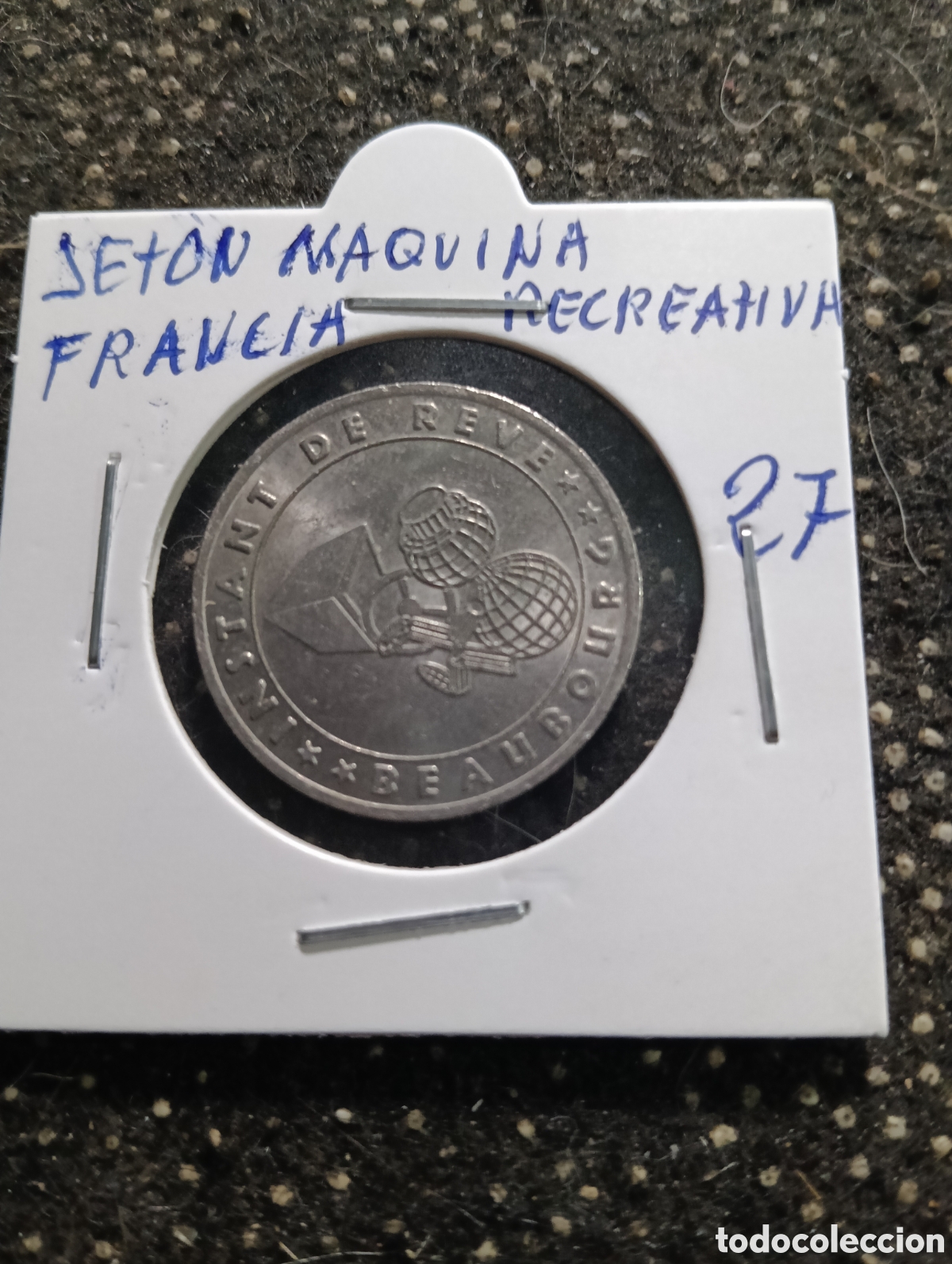Monedas locales: Token o Jeton Francia fichas Recreativas y Automaticas