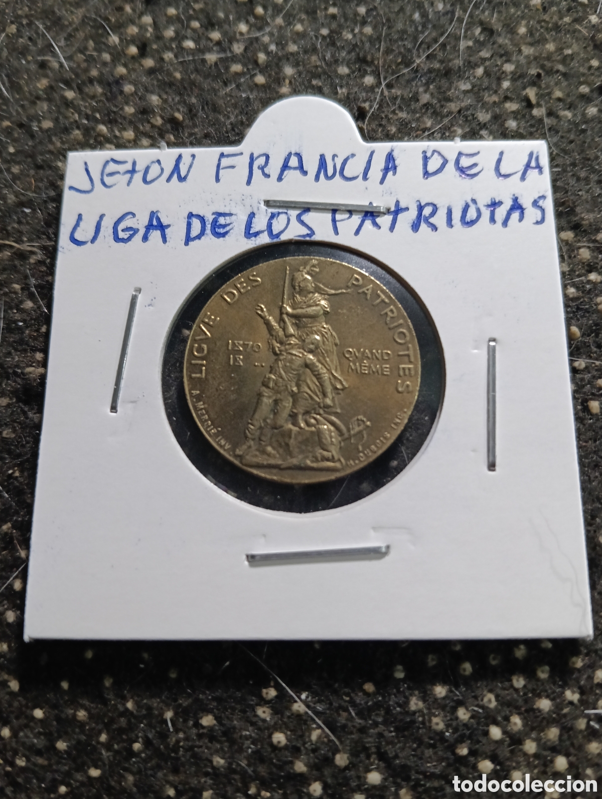 Monedas locales: Token o Jeton Francia de la Liga de los Patriotas