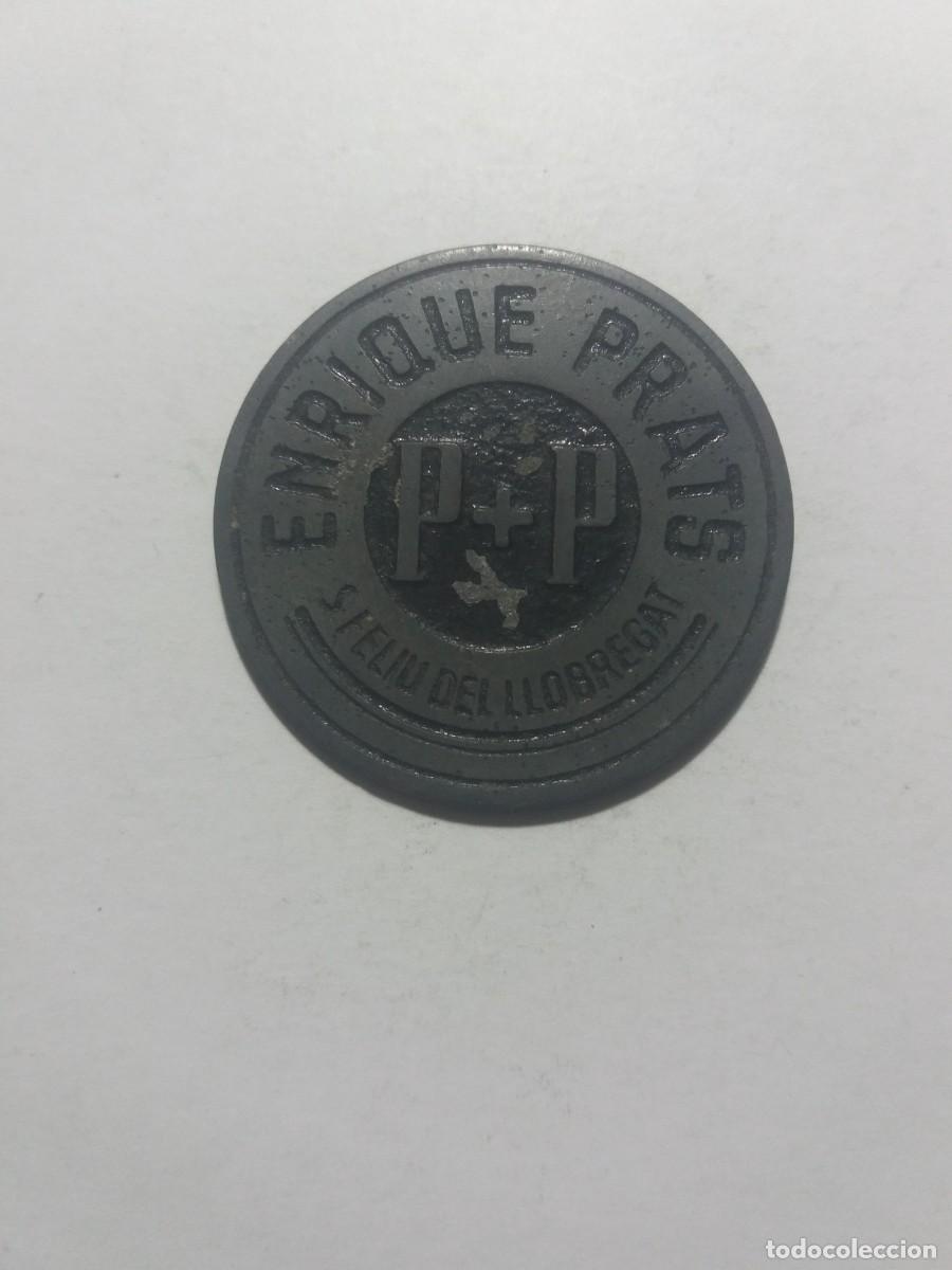 Monedas locales: Ficha Cooperativa ENRIQUE PRATS P+P San Feliu del Llobregat