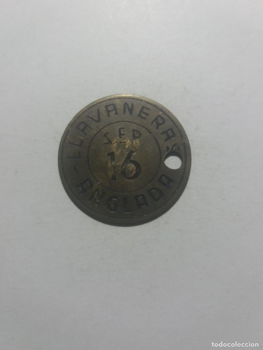 Monedas locales: Ficha Cooperativa 25 ANGLADA SEP.16 LLAVANERAS