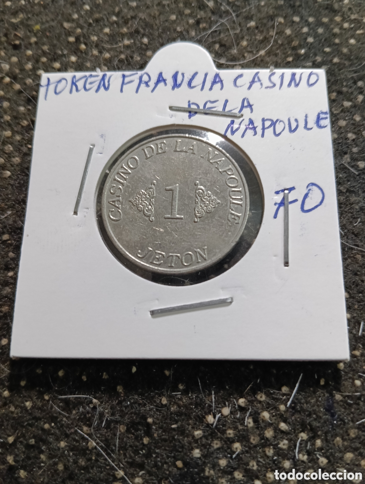 Monedas locales: Token o Jeton Francia Ficha Casino de la Napoule