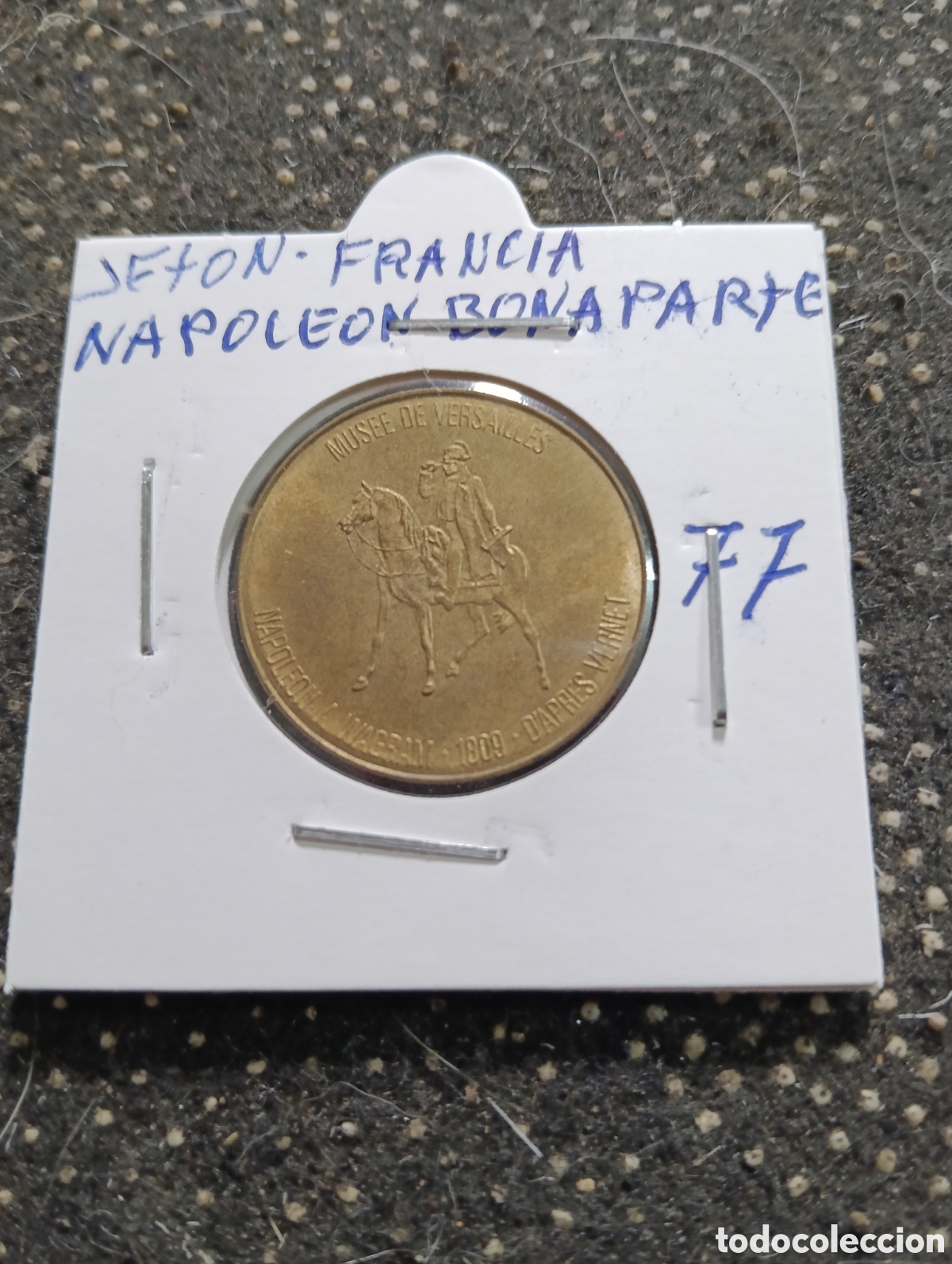 Monedas locales: Token o Jeton Francia ficha Napole&oacute;n Bonaperte