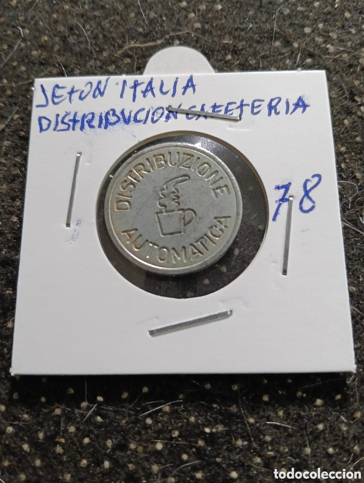 Monedas locales: Token o Jeton Italia Distribuci&oacute;n Cafeter&iacute;a y chocolateria