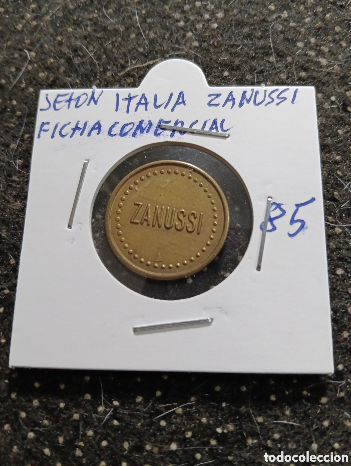 Monedas locales: Token o Jeton Italia Zanussi ficha comercial