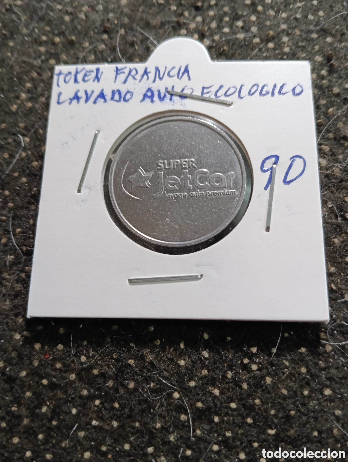 Monedas locales: Token o Jeton Francia fichas lavado de coches