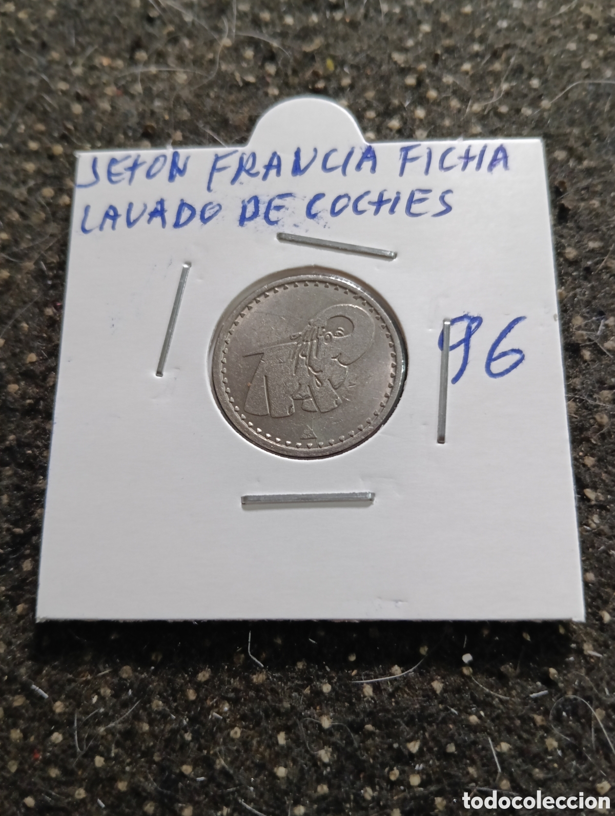 Monedas locales: Token o Jeton Francia fichas lavado de coches