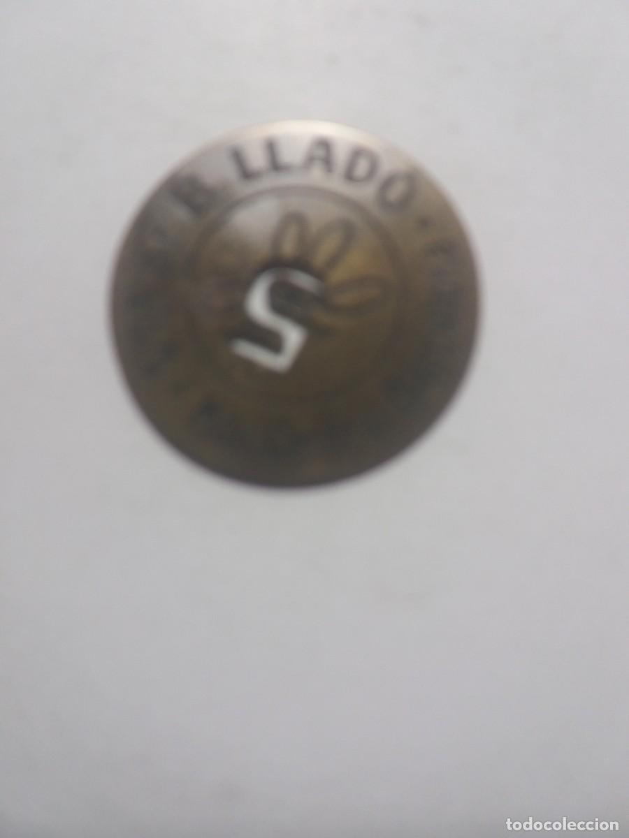 Monedas locales: Ficha 5 Vda.B. LLAD&Oacute; Mdo. Central Barcelona