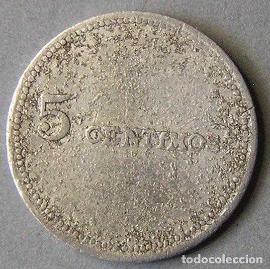 Monedas locales: FICHA DE 5 CENTIMOS - COOPERATIVA DE LA SOCIEDAD ESPA&Ntilde;OLA DE CONSTRUCCION NAVAL (REINOSA) - LA NAVAL